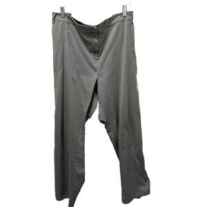 J Jill Womens Pants Plus‎ Sz 28  Khaki Live In Chino Stretch Twill Taper Ankle